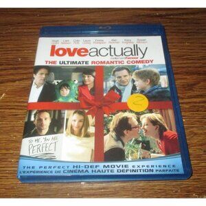Love Actually (Blu-ray Disc, 2009, Canadian) Liam Neeson Alan Rickman